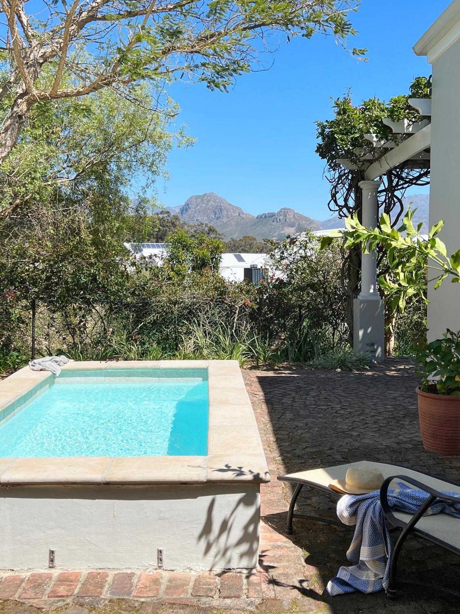 Villa La Belle Vie Franschhoek Esterno foto